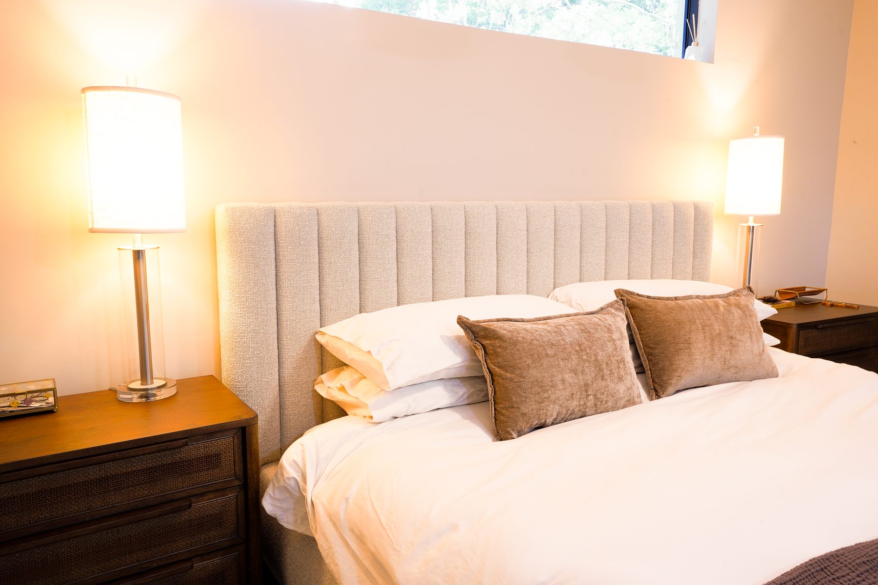 Bedroom, wide view