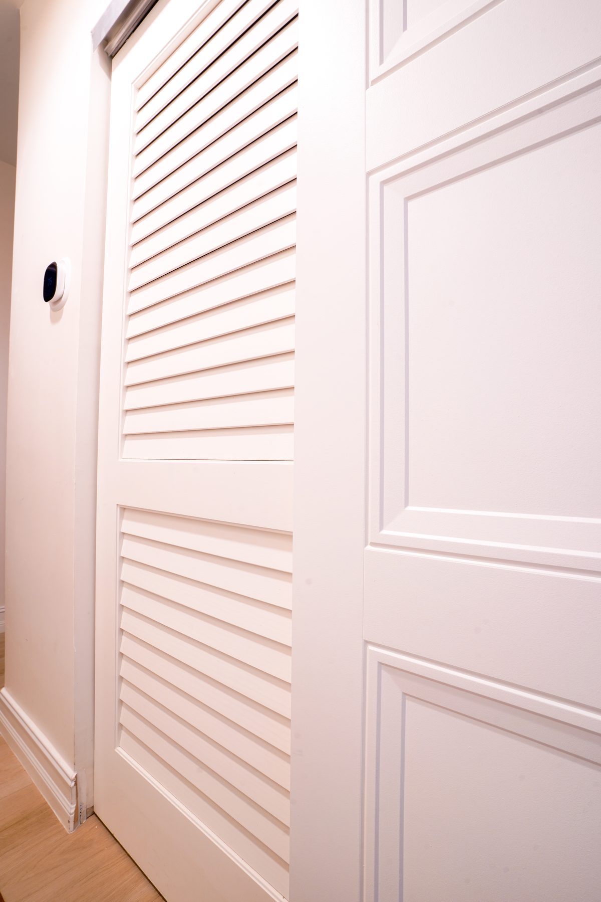 Closet door detail